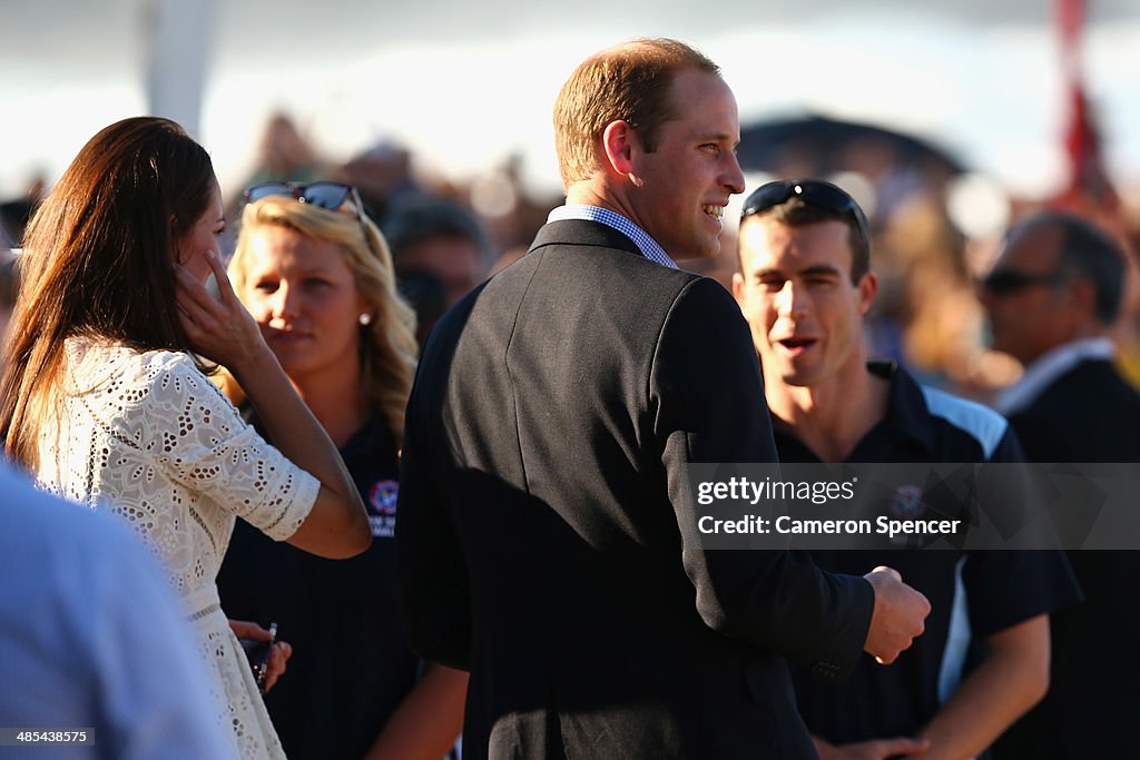 The Duke And Duchess Of Cambridge Tour Australia And New Zealand - Day 10