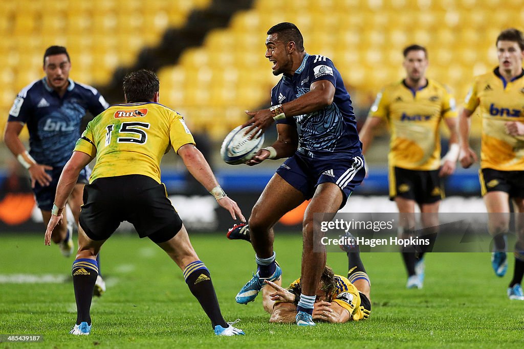 Super Rugby Rd 10 - Hurricanes v Blues