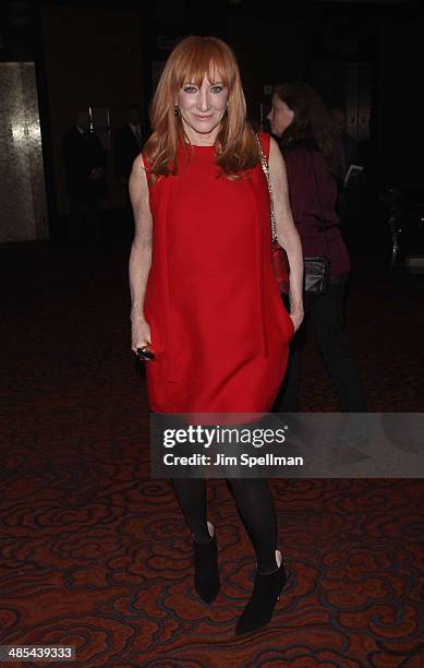 Singer/songwriter Patti Scialfa attends the 25th Anniversary Rainforest Fund Benefit at Mandarin Oriental Hotel on April 17, 2014 in New York City.