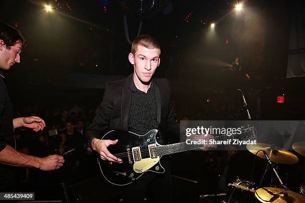 Willy Moon attends the VDKA 6100 launch at Marquee on April 17, 2014 in New York City.