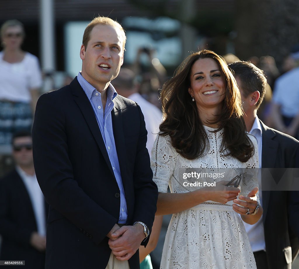 The Duke And Duchess Of Cambridge Tour Australia And New Zealand - Day 12