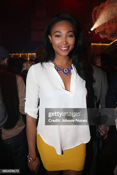 Nana Meriweather attends the VDKA 6100 launch at Marquee on April 17, 2014 in New York City.