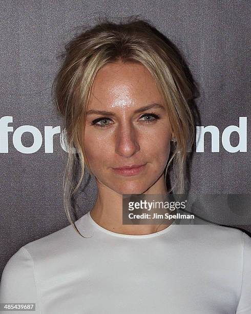 Mickey Sumner attends the 25th Anniversary Rainforest Fund Benefit at Mandarin Oriental Hotel on April 17, 2014 in New York City.