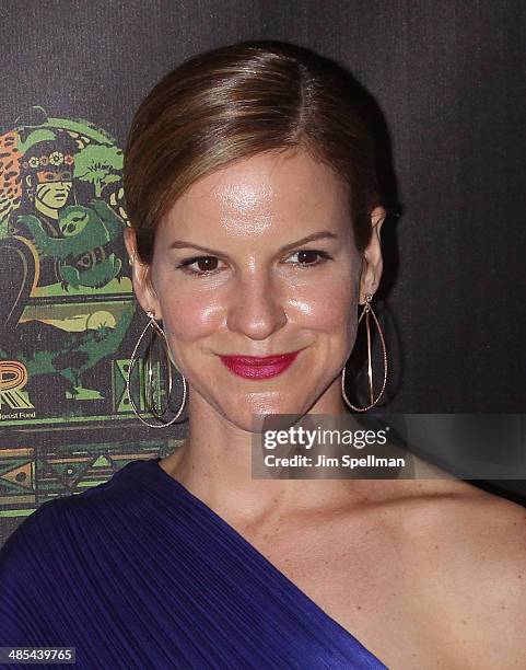 Fuchsia Sumner attends the 25th Anniversary Rainforest Fund Benefit at Mandarin Oriental Hotel on April 17, 2014 in New York City.