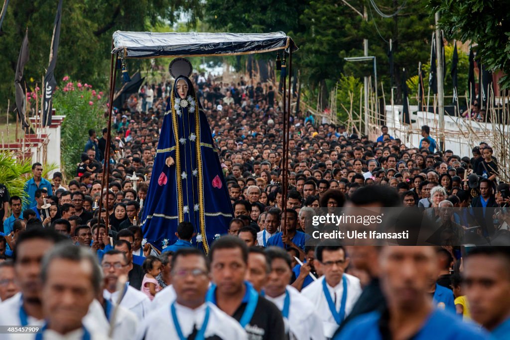 Holy Week Celebrated In Larantuka