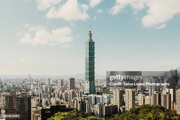 taipei 101 - taipei 101 stock-fotos und bilder