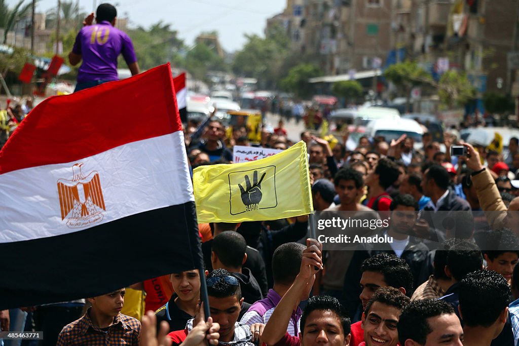 Anti-coup protest in Egypt