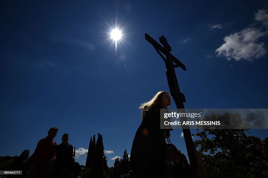 GREECE-EASTER-HOLY WEEK