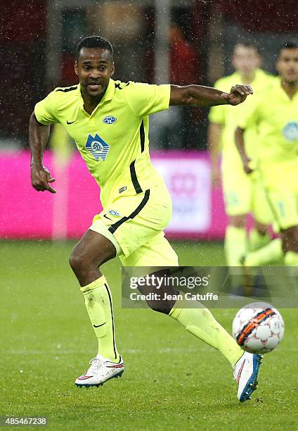 Ola Williams Kamara of Molde FK in action during the UEFA Europa League play off round 2nd leg between Standard Liege and Molde FK at Stade Maurice...