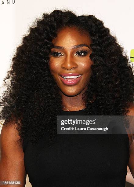 Serena Williams attends the 2015 Taste of Tennis New York at the W New York Hotel on August 27, 2015 in New York City.