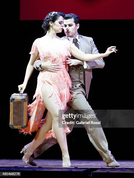 Juan Pablo Bulich And Rocio Garcia Liendo Dance During The Stage