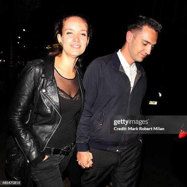 Reg Traviss at the Groucho club on August 27, 2015 in London, England.