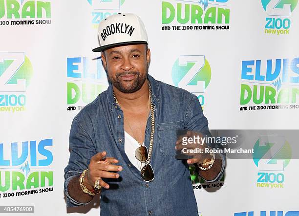 Shaggy attends Elvis Duran And The Morning Show End Of Summer Bash 2015 at Hornblower Cruise Pier 15 on August 27, 2015 in New York City.