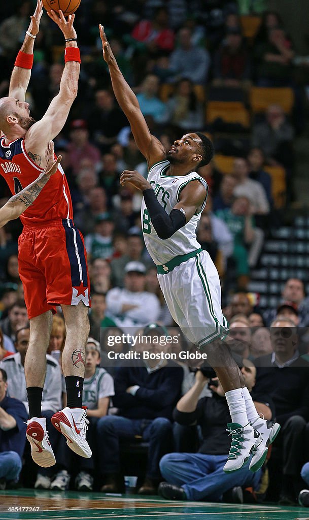 Washington Wizards Vs. Boston Celtics At TD Garden