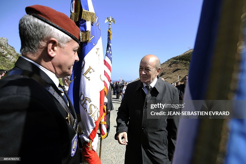 FRANCE-WWII-RESISTANCE-SHELBURNE-CEREMONY