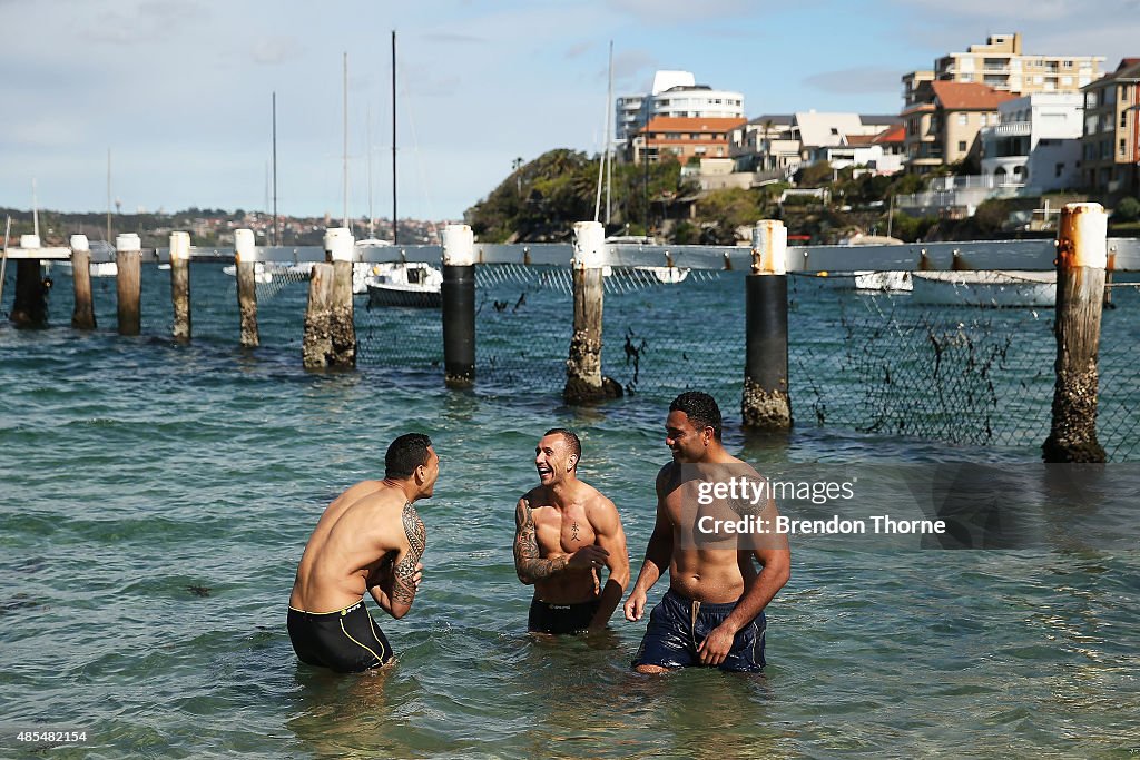 Wallabies Training Session