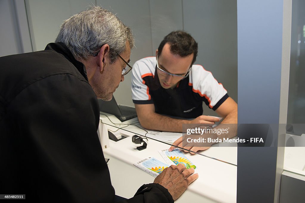 FIFA Venue Ticketing Centre Opening - 2014 FIFA World Cup Brazil