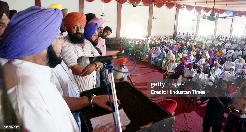 Amarinder Singh Campaigns In Amritsar