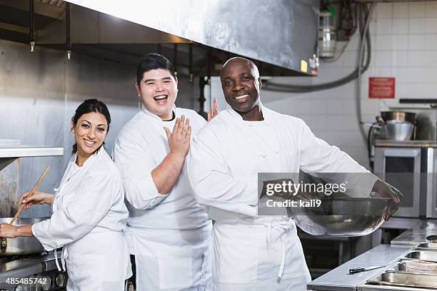 Three Cooks Three Cooks Photos and Premium High Res Pictures - Getty Images