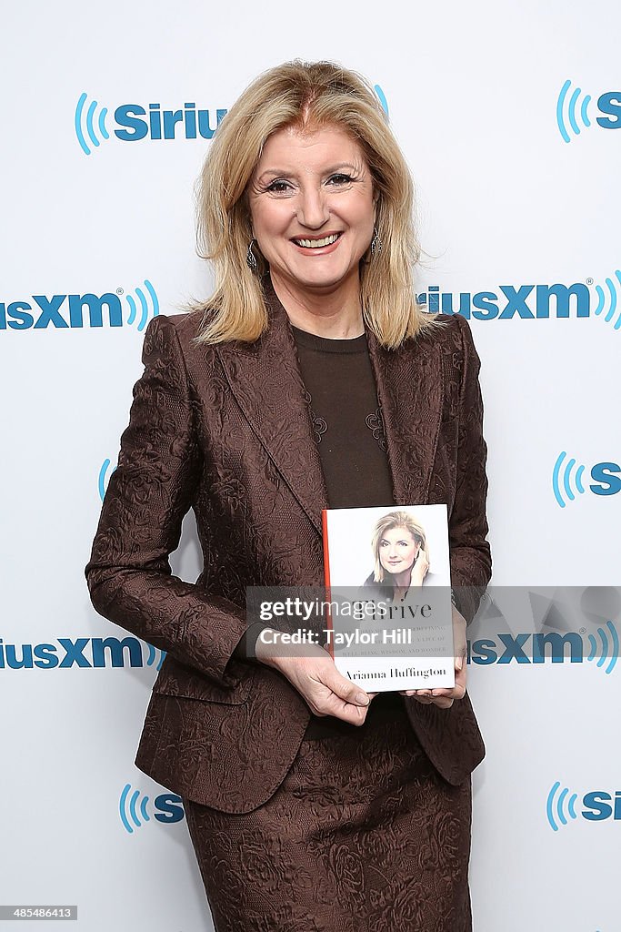 Celebrities Visit SiriusXM Studios - April 18, 2014