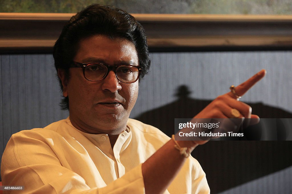 Profile Shoot Of MNS Chief Raj Thackray