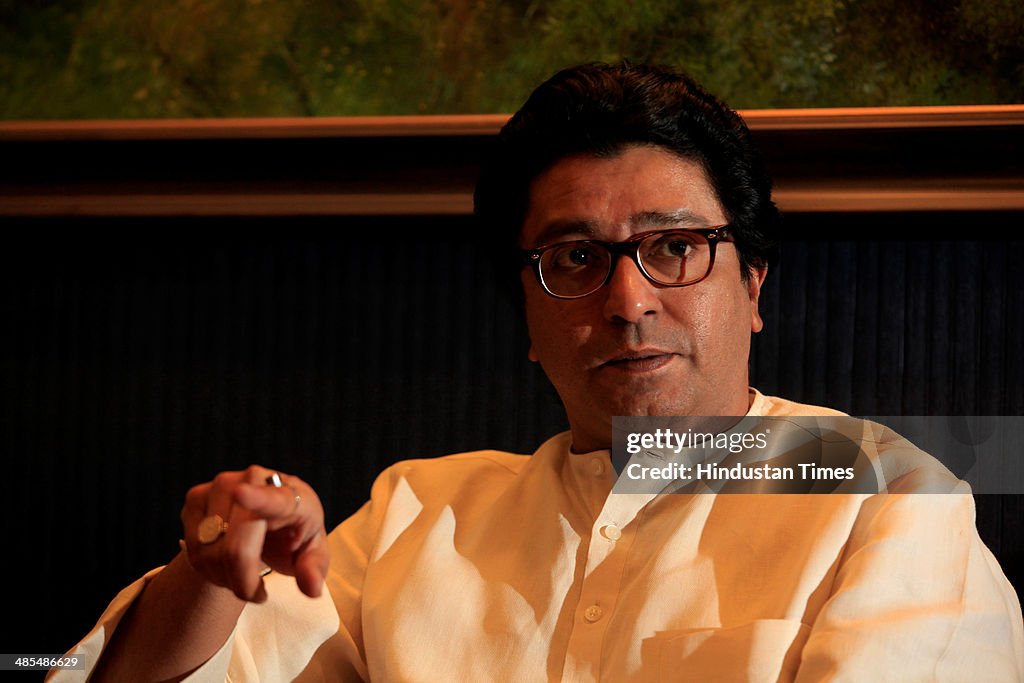 Profile Shoot Of MNS Chief Raj Thackray