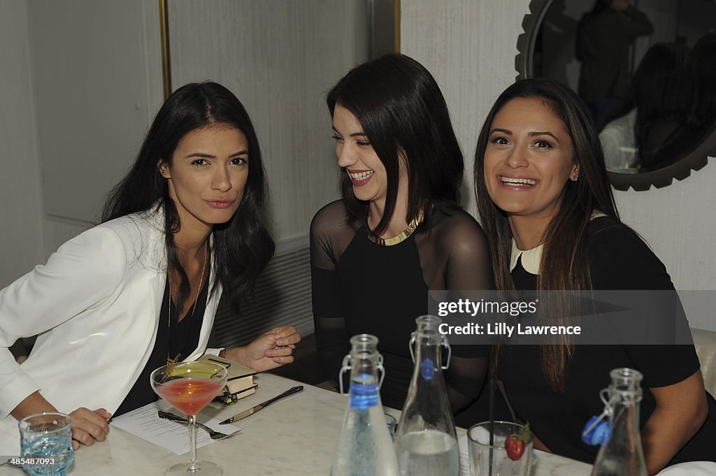 Chondra Sanchez And Natalie Zfat Host The Social Co. Dinner Party