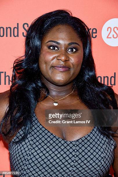 Danielle Brooks attends the "Whorl Inside A Loop" off-broadway opening night after party at Four at Yotel on August 27, 2015 in New York City.