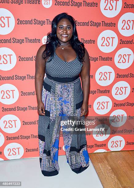 Danielle Brooks attends the "Whorl Inside A Loop" off-broadway opening night after party at Four at Yotel on August 27, 2015 in New York City.