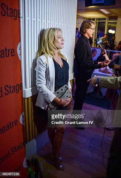 Sherie Rene Scott attends the "Whorl Inside A Loop" off-broadway opening night after party at Four at Yotel on August 27, 2015 in New York City.