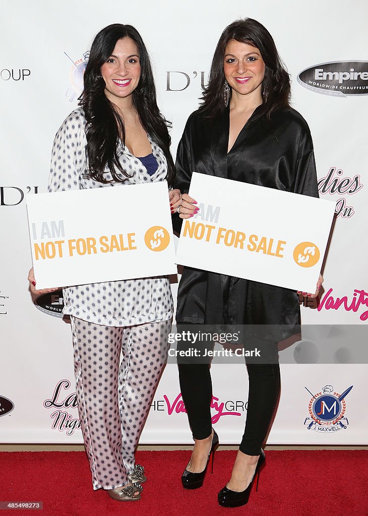 "Ladies Night In" Benefiting Not For Sale