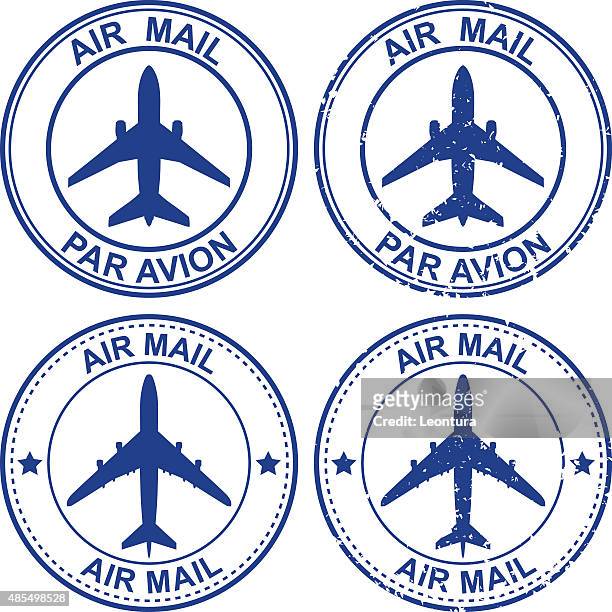 airmail - air mail stock illustrations