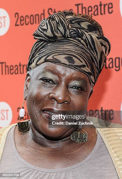 Ebony Jo-Ann attends the Off-Broadway Opening Night of "Whorl Inside A Loop" at Second Stage Theatre on August 27, 2015 in New York City.