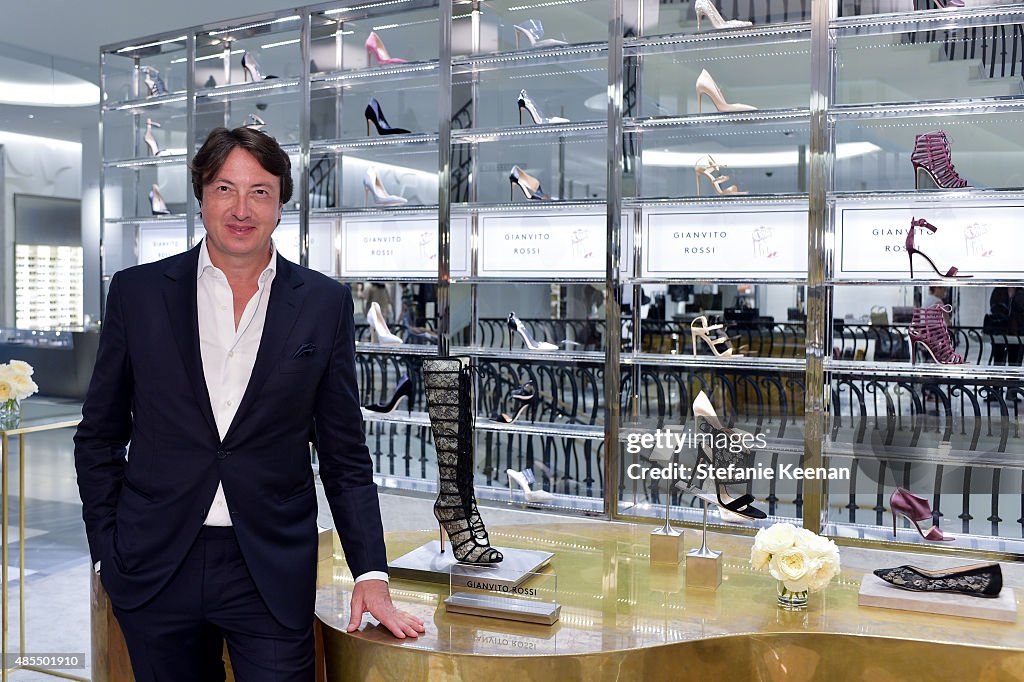 Barneys New York Fetes Shoe Designer Gianvito Rossi