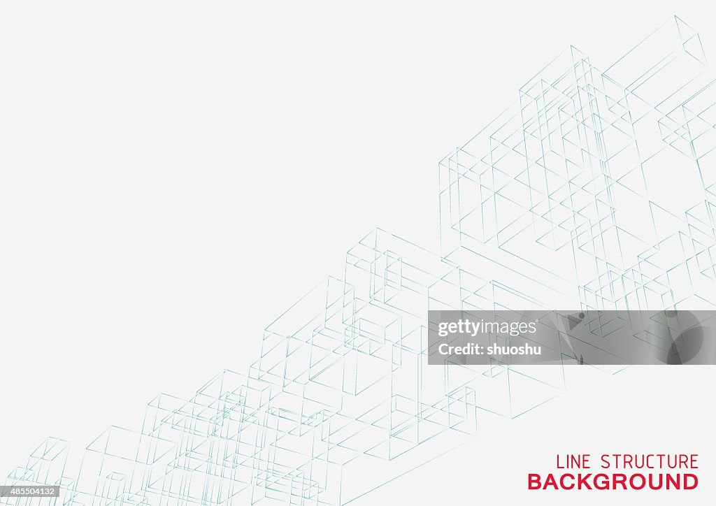 Structural Line Work Line Structure Background High-Res Vector Graphic - Getty Images