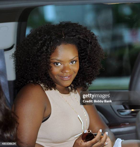 Singer Shanice Williams, who was just picked as the new Dorothy in the upcoming NBC''s 'The Wiz Live' opened for the Aaron Neville Duo at UCPAC...