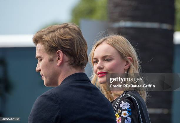 Kate Bosworth and Hayden Christensen are seen on August 27, 2015 in Los Angeles, California.