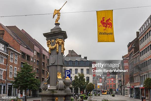 namur – place de l'angle, belgien - namur stock-fotos und bilder