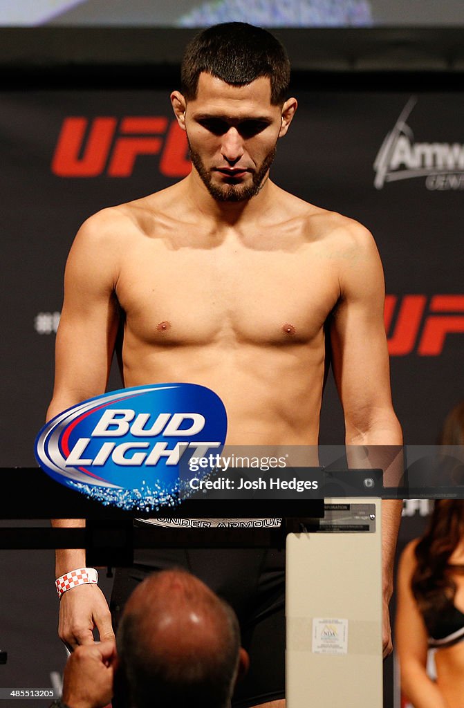 FOX UFC Saturday Weigh-in