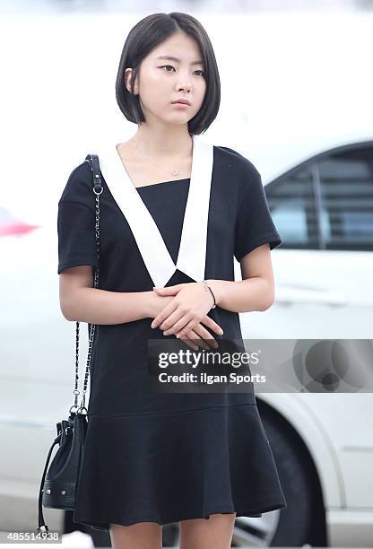 Are seen at Incheon International Airport on August 21, 2015 in Incheon, South Korea.