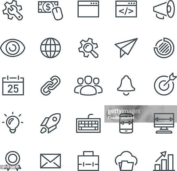 seo icons - eye icon stock-grafiken, -clipart, -cartoons und -symbole