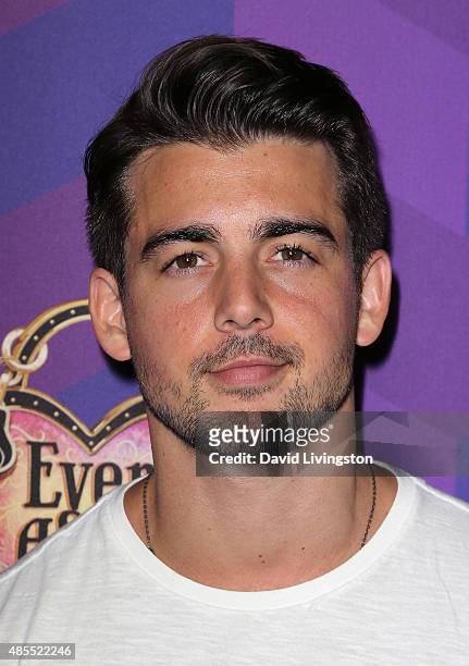 Actor John DeLuca attends Just Jared's Way to Wonderland presented by Ever After High at Greystone Manor Supperclub on August 27, 2015 in West...