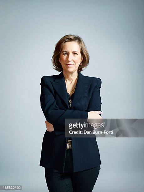 Journalist and tv presenter Kirsty Wark is photographed on September 30, 2014 in London, England.