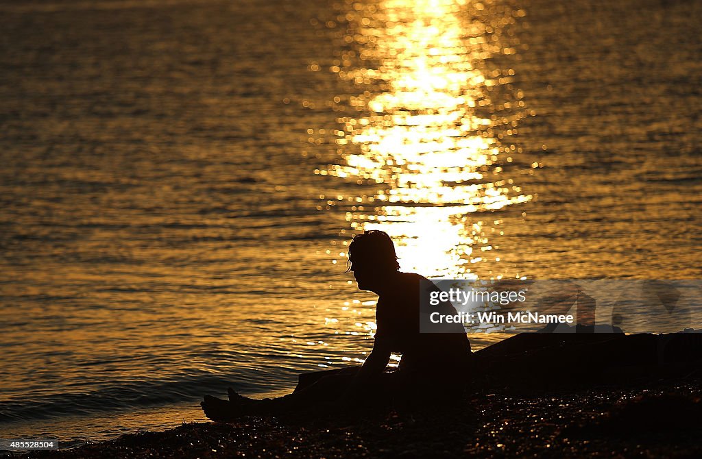 Migrants Arrive On The Beaches Of Kos In Greece