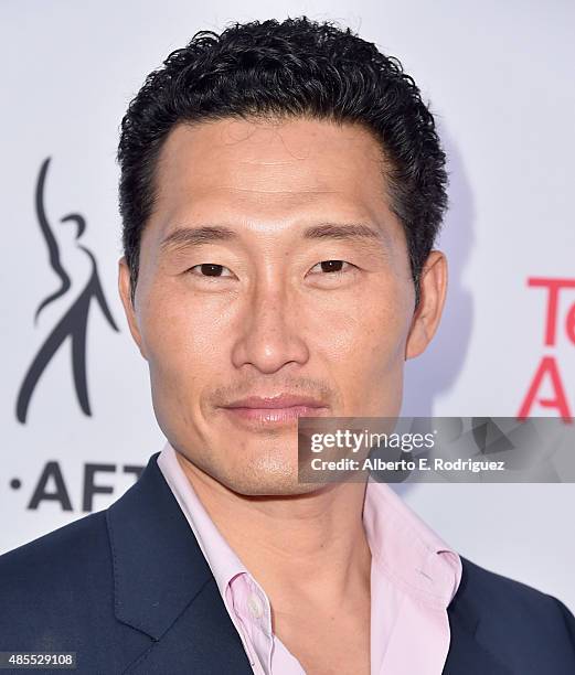 Actor Daniel Dae Kim attends a cocktail party celebrating dynamic and diverse nominees for the 67th Emmy Awards hosted by the Academy of Television...