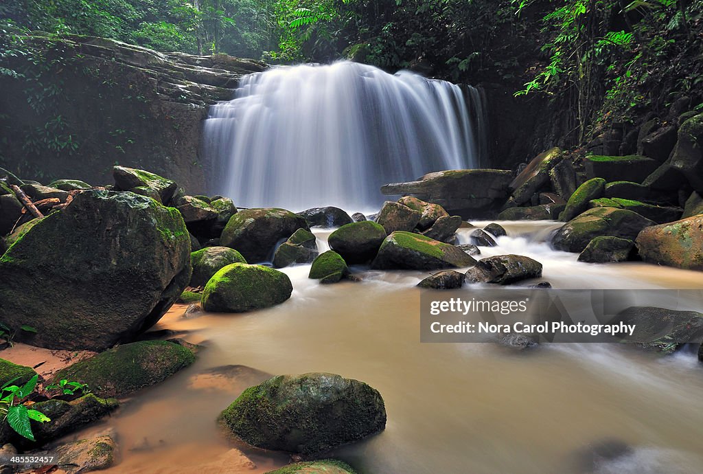 Kionsom Waterfall Kota Kinabalu Sabah