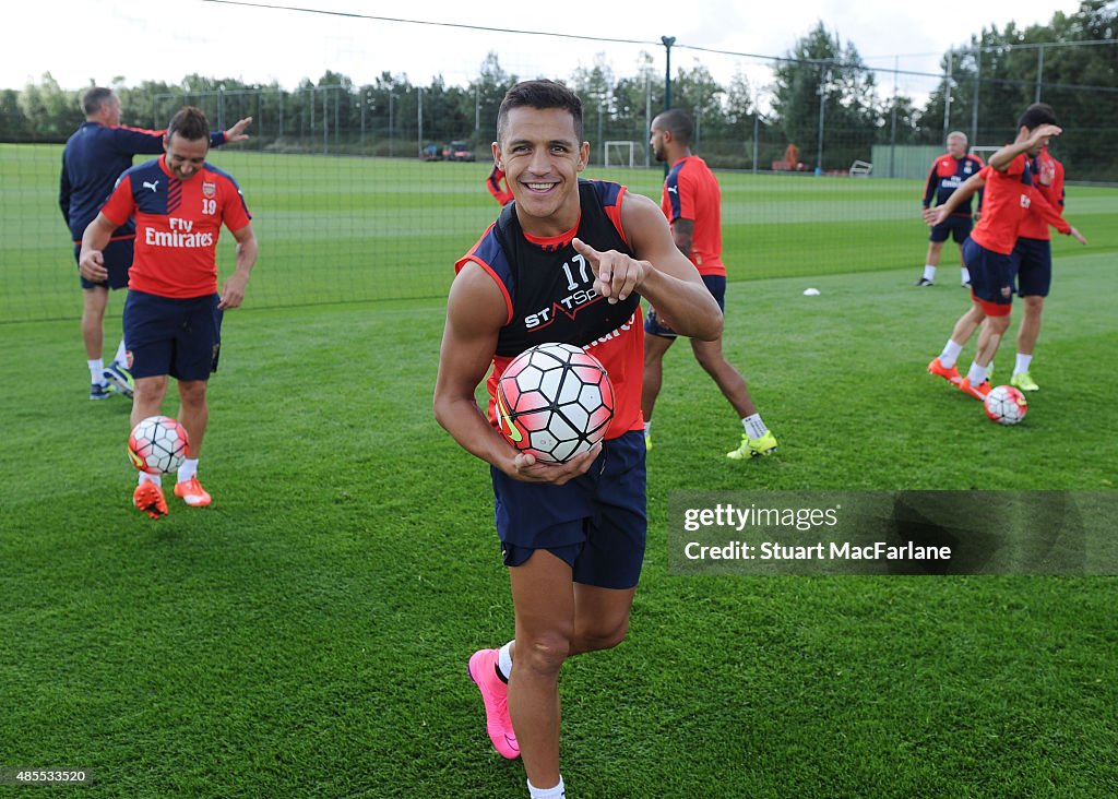 Arsenal Training Session