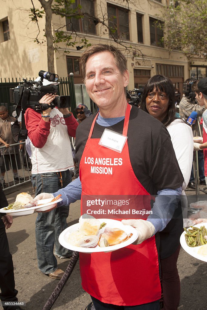 The Los Angeles Mission's Easter Celebration Of New Life For The Homeless