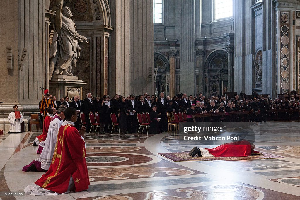 Pope Francis Leads The Celebration of the Lord's Passion