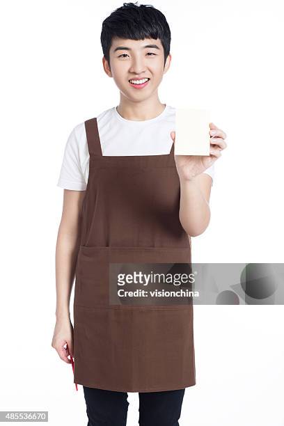 happy confident waiter - formal letter stock pictures, royalty-free photos & images